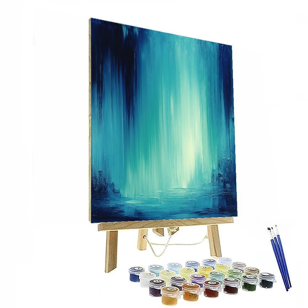 Rothko Inspired Aurora Meditation paint by color