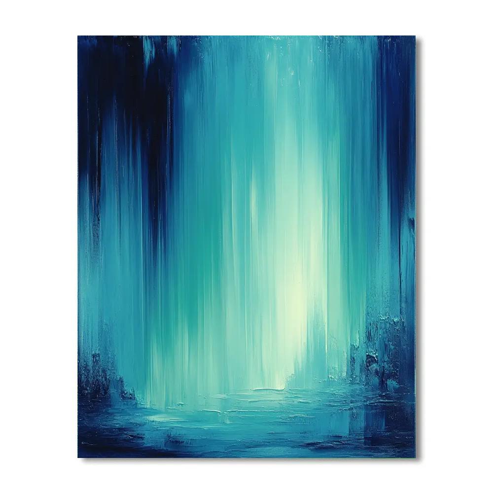 Rothko Inspired Aurora Meditation paint by color