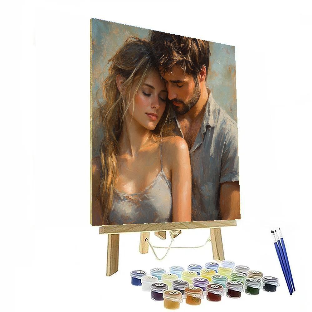 Lucian Freud Inspired Elderly Study Numbered painting kits