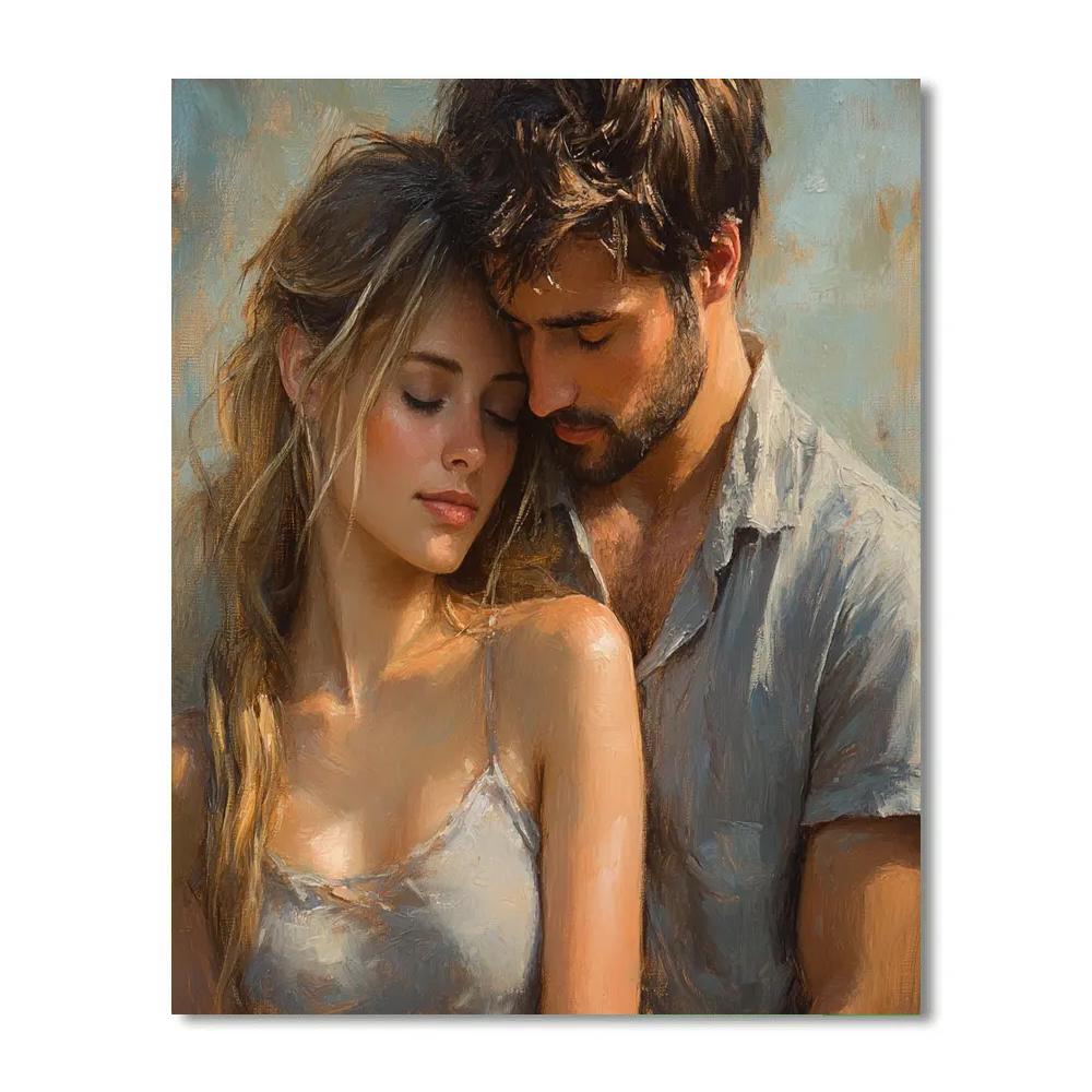 Lucian Freud Inspired Elderly Study Numbered painting kits