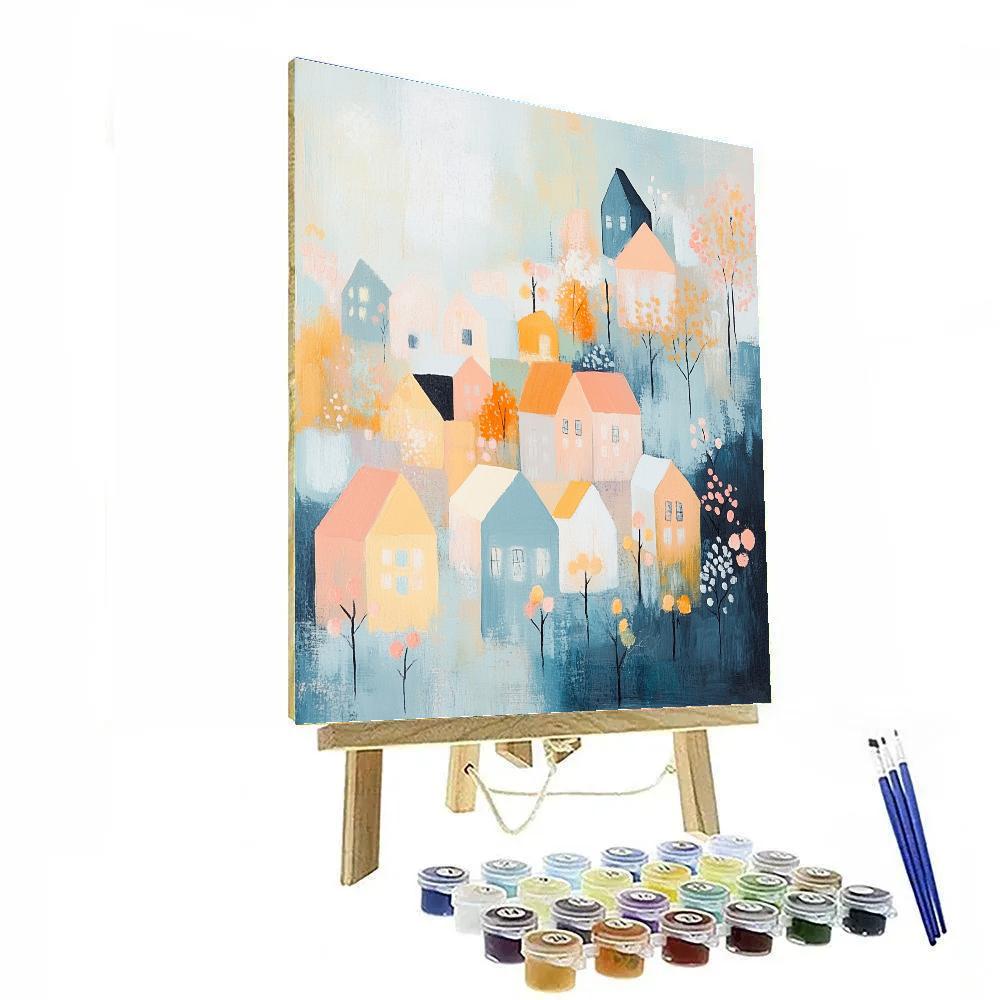 Paul Klee Inspired Geometry Of Memory DIY paint by numbers