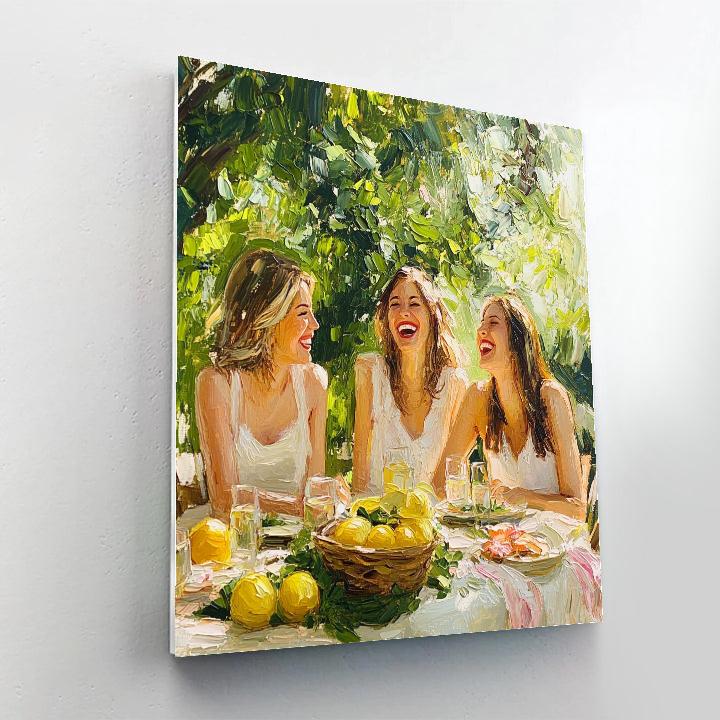 Pierre-Auguste Renoir Inspired Birthday Picnic painting number kit