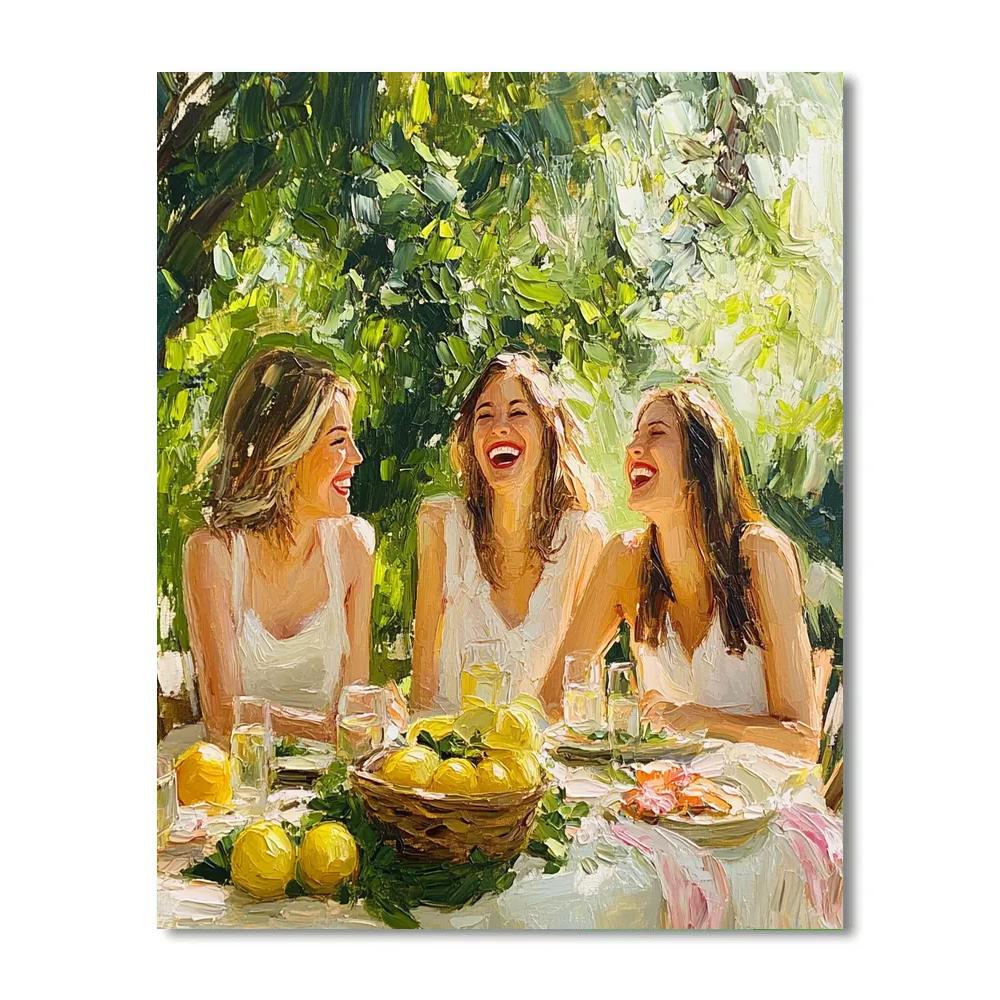 Pierre-Auguste Renoir Inspired Birthday Picnic painting number kit