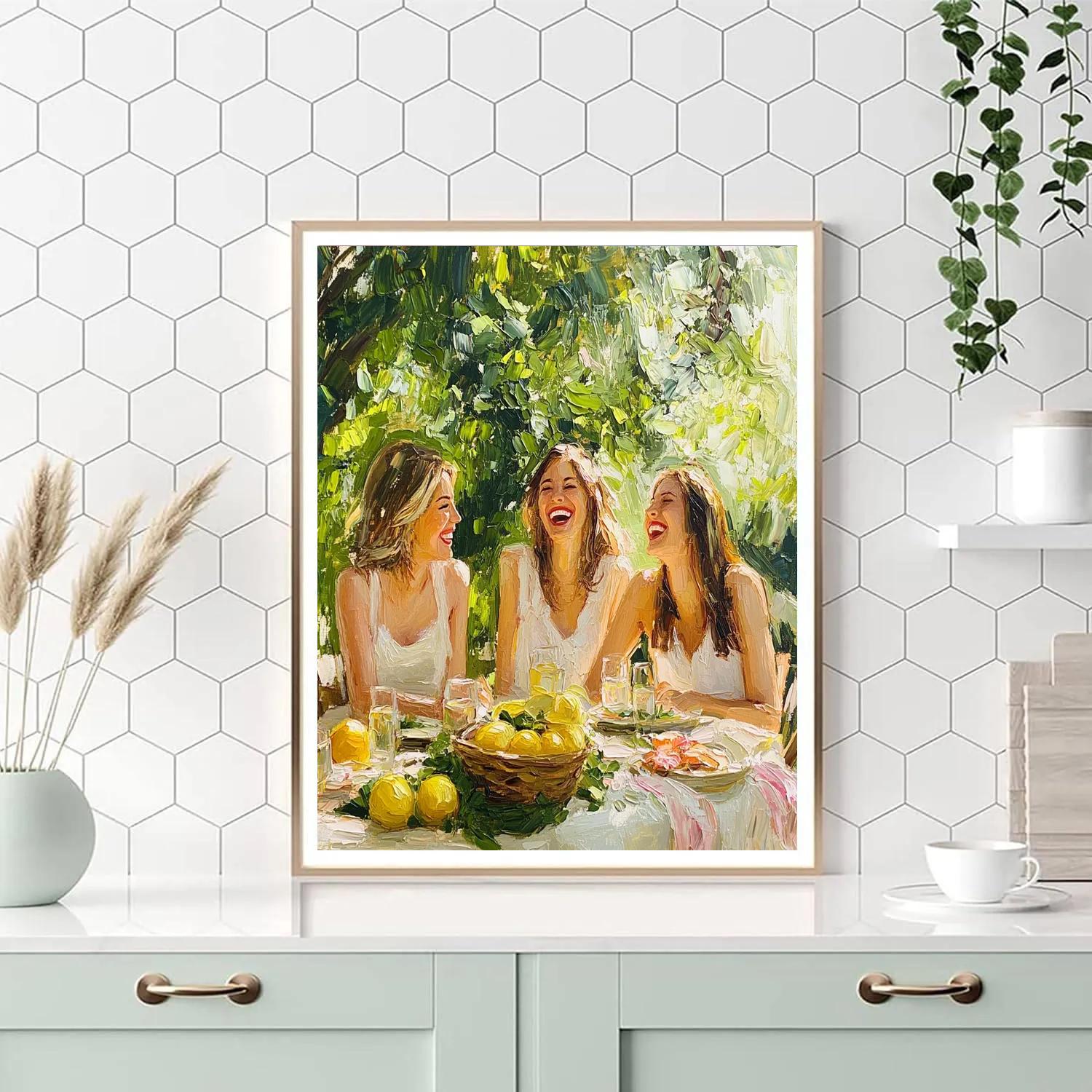 Pierre-Auguste Renoir Inspired Birthday Picnic painting number kit
