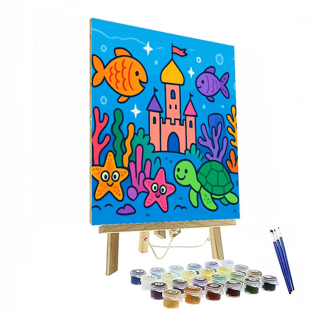 Magical Underwater Coral Kingdom paint by number