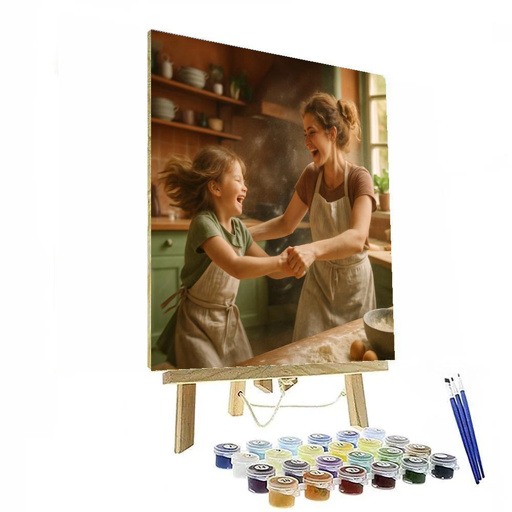 Kitchen Dance Routine Numbered painting kits