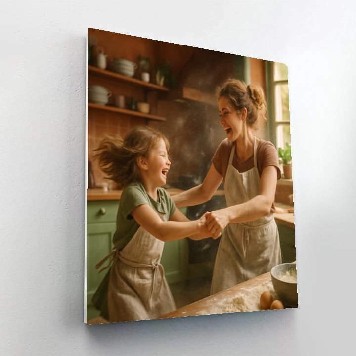 Kitchen Dance Routine Numbered painting kits