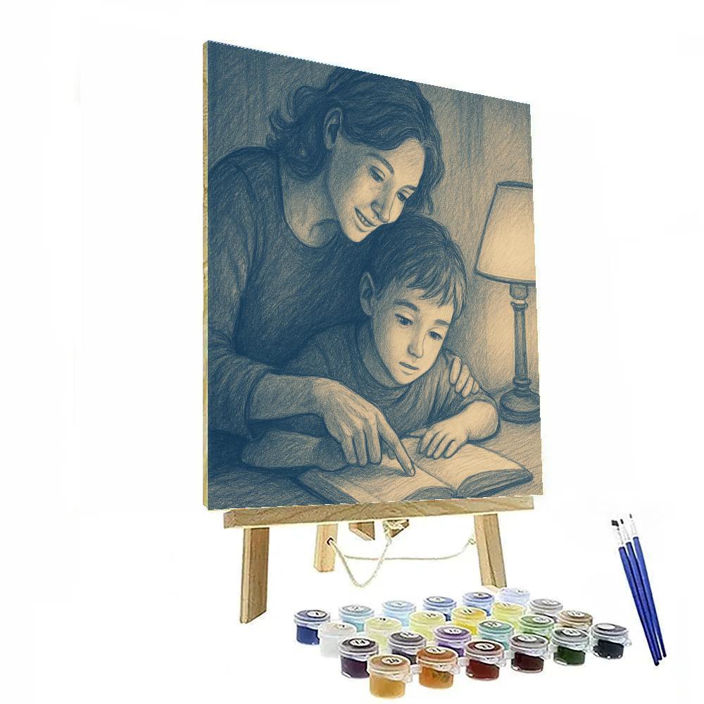 Homework Helper paint by numbers