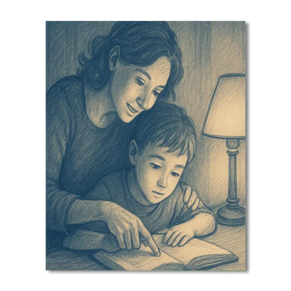 Homework Helper paint by numbers