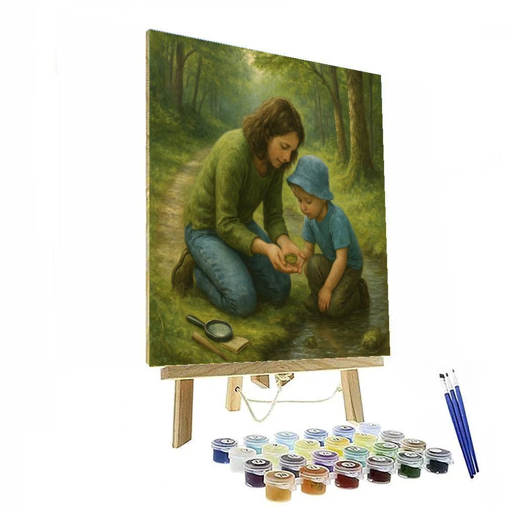 Nature Trail Discovery Painting by numbers kit