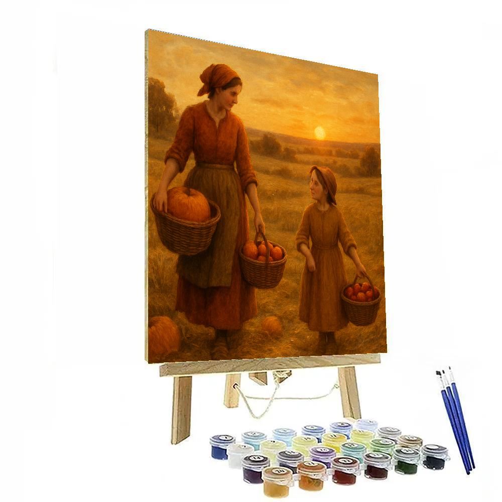 Harvest Time Together Numbered painting kits