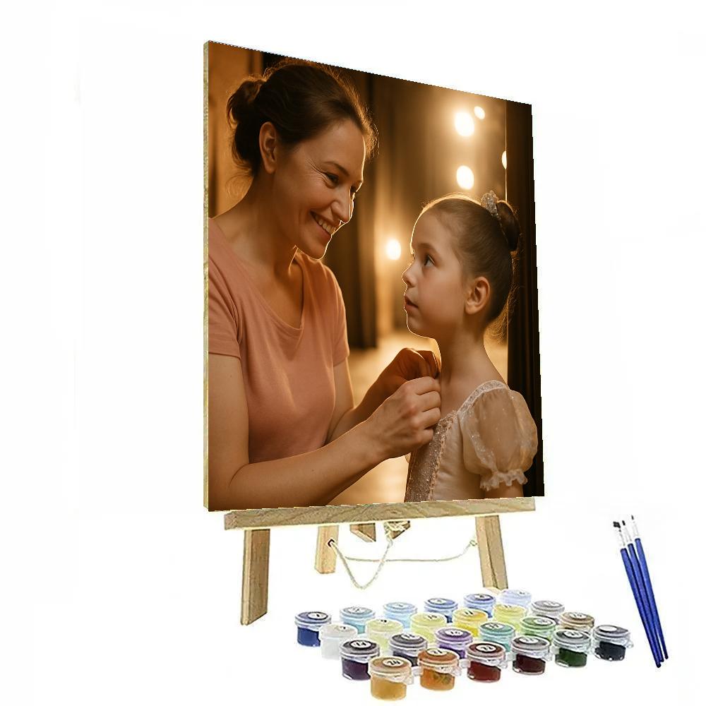 Dance Recital Support Paint by numbers kits