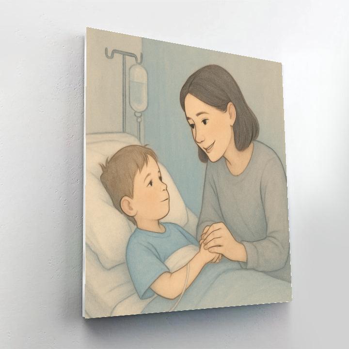 Hospital Recovery Embrace Paint by numbers kits