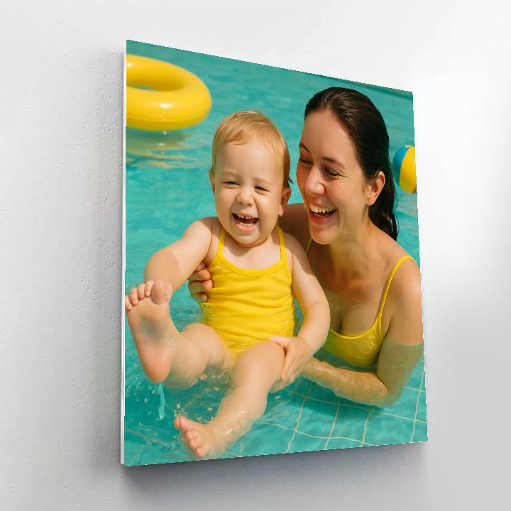 Learning To Swim Together Paint by numbers art