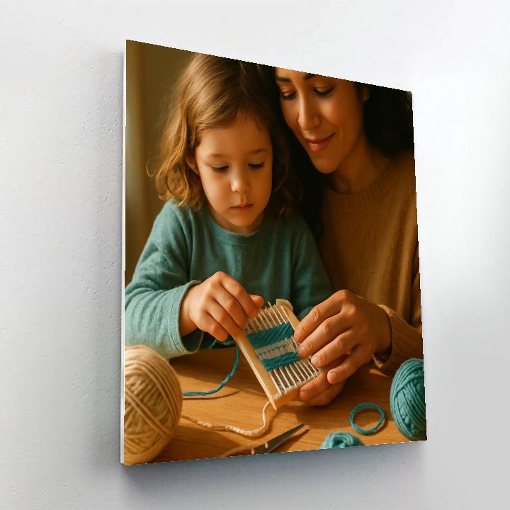 Quiet Crafting Afternoon paint by number