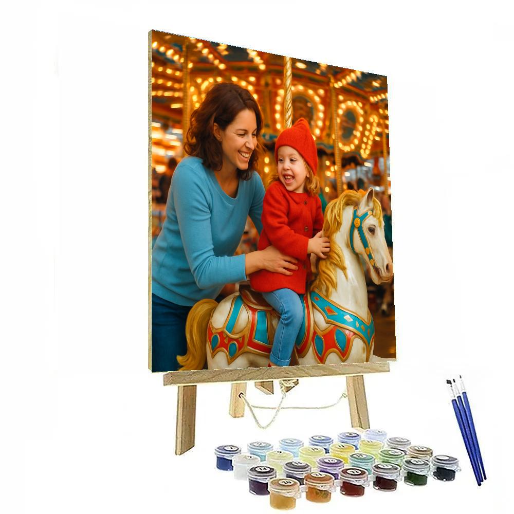 Festival Carousel Wonder paint by color