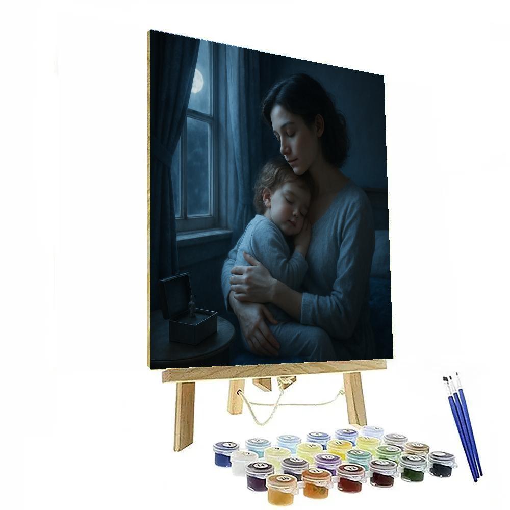 Moonlight Lullaby Paint by numbers art