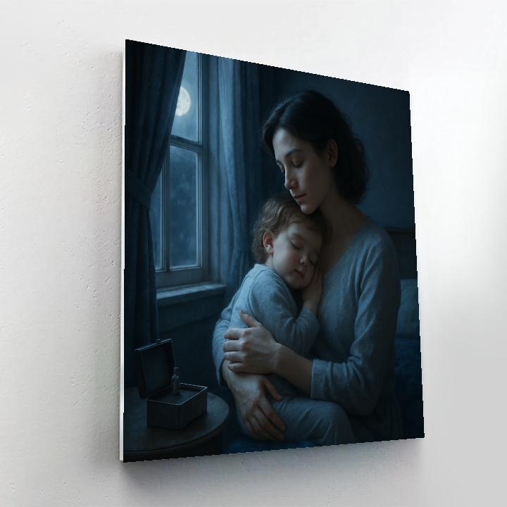 Moonlight Lullaby Paint by numbers art