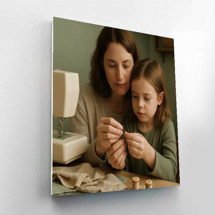 Quiet Sewing Circle Numbered painting kits