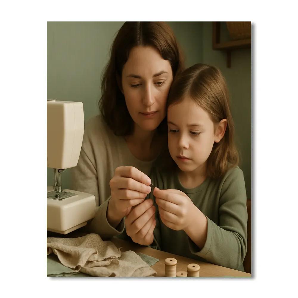 Quiet Sewing Circle Numbered painting kits