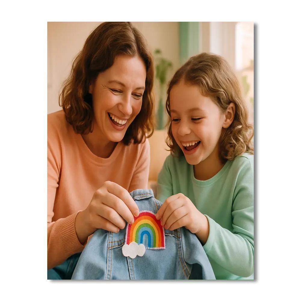 Sunlit Sewing Patch Numbered painting kits