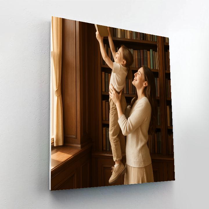 Library Tower Rescue Numbered painting kits