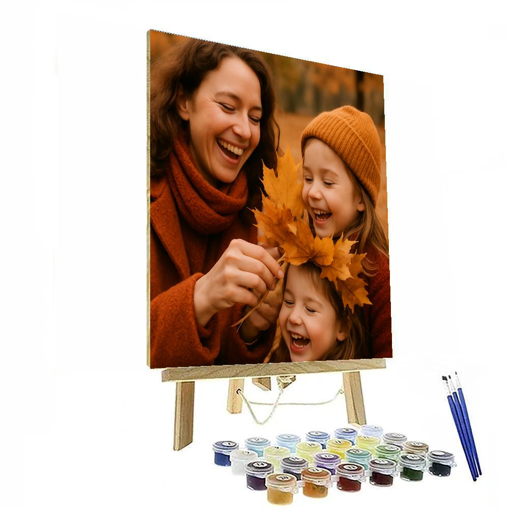 Autumn Leaf Crown paint by color