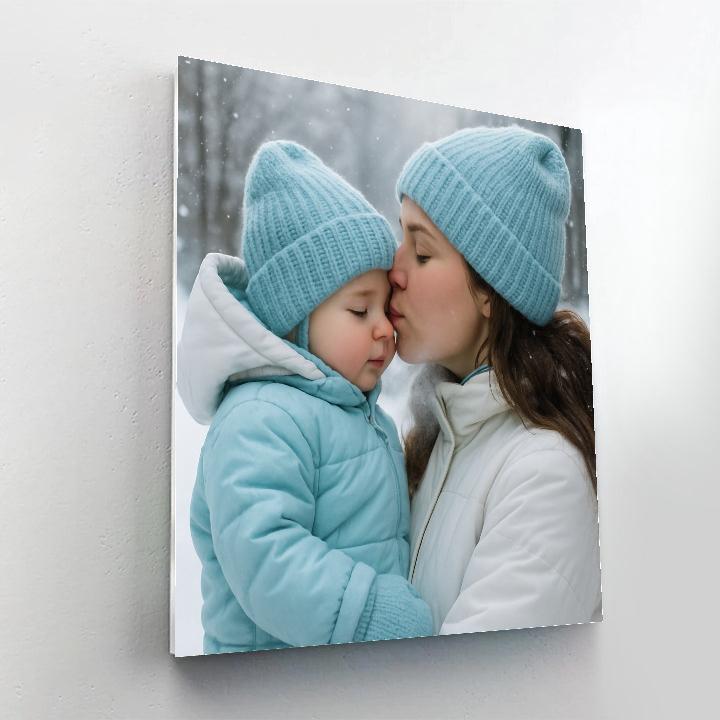 Snowflake Kiss Goodbye Numbered painting kits