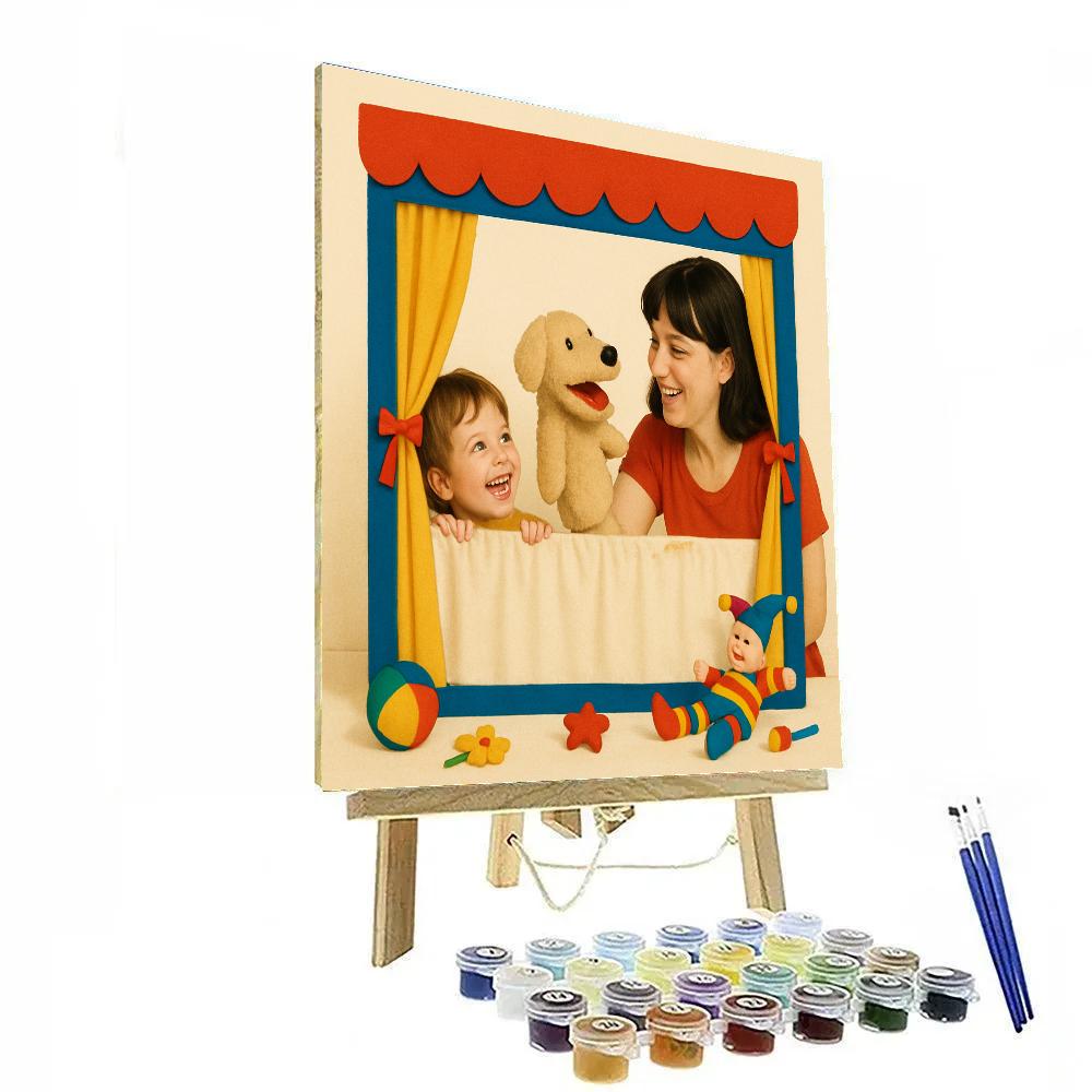 Puppet Theater Premiere Numbered painting kits