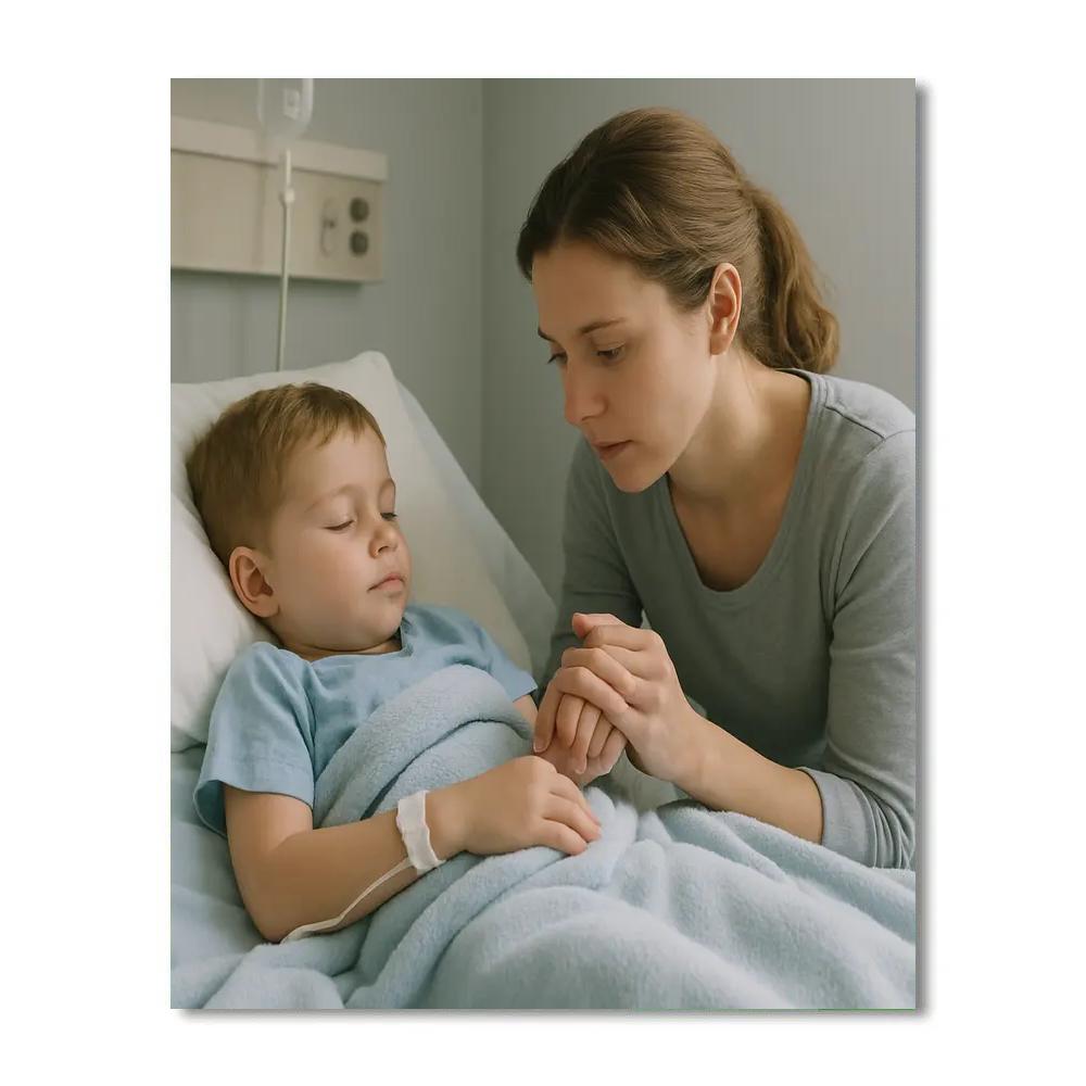 Hospital Vigil Comfort Paint by numbers art