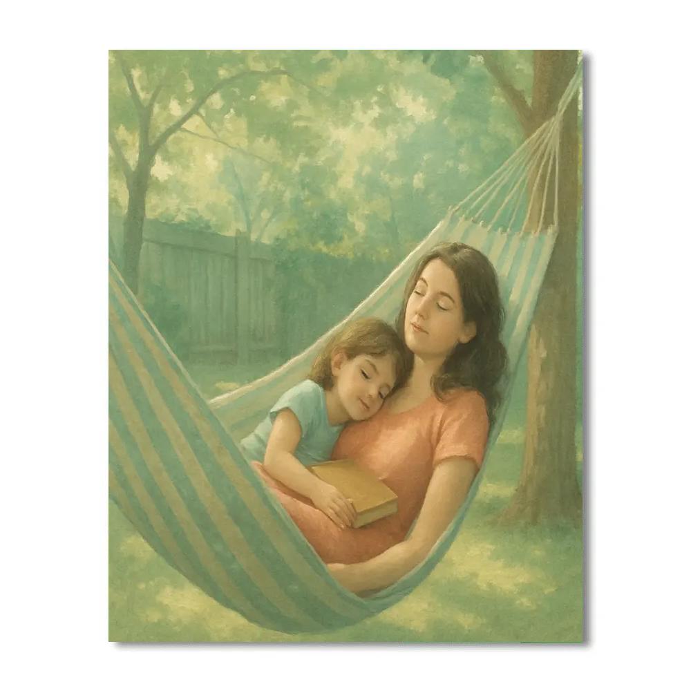 Hammock Afternoon Sway Paint by numbers kits