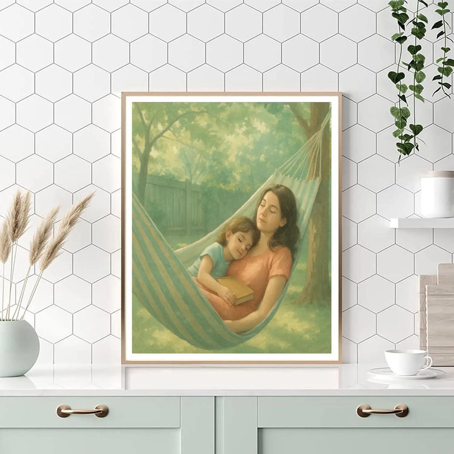 Hammock Afternoon Sway Paint by numbers kits