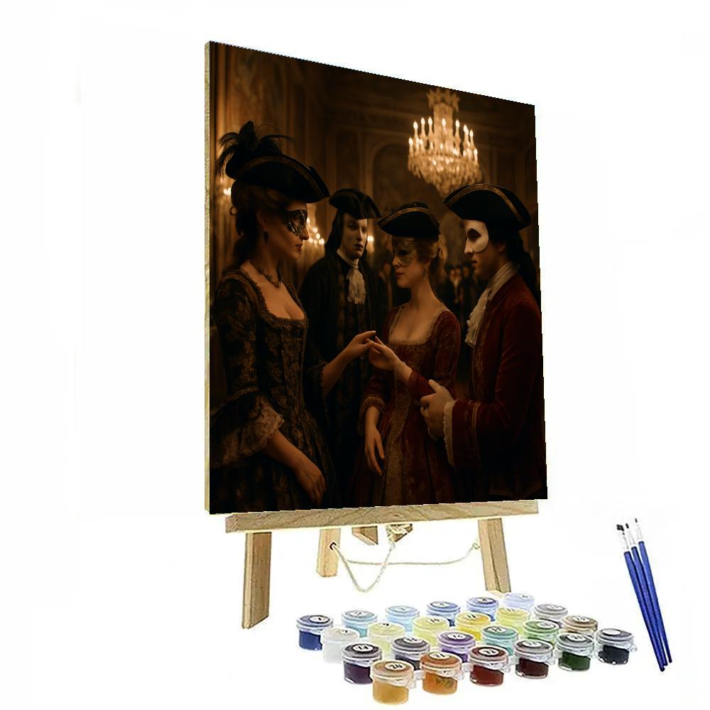 Carnival Of Venice Masquerade Ball DIY paint by numbers