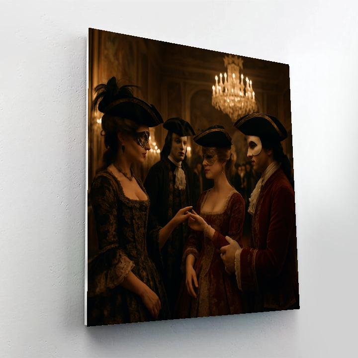 Carnival Of Venice Masquerade Ball DIY paint by numbers