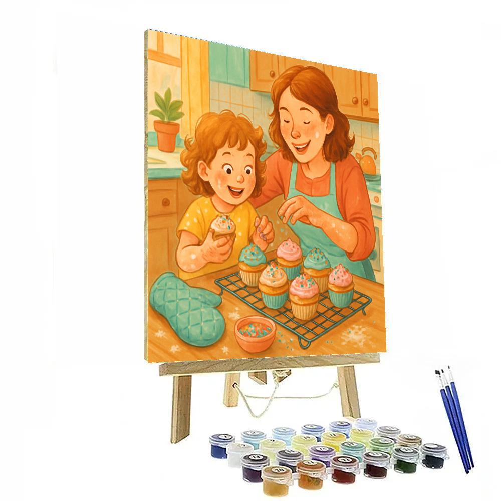 Baking Memories Together paint by number