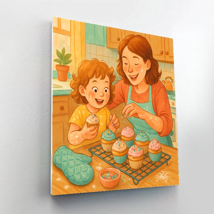 Baking Memories Together paint by number