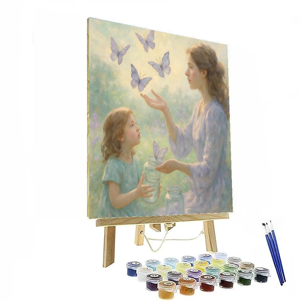 Butterfly Release Ceremony Painting by numbers kit