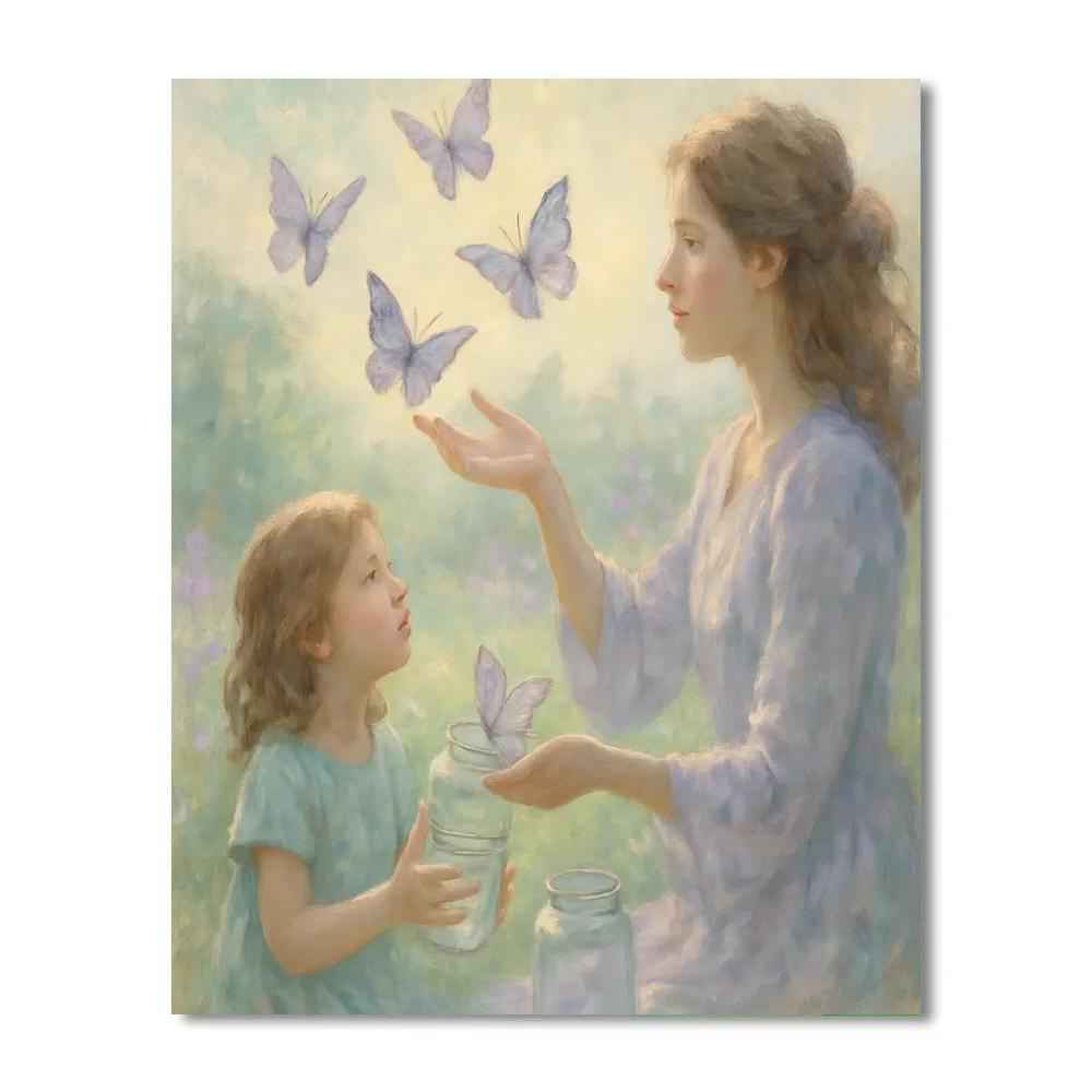 Butterfly Release Ceremony Painting by numbers kit