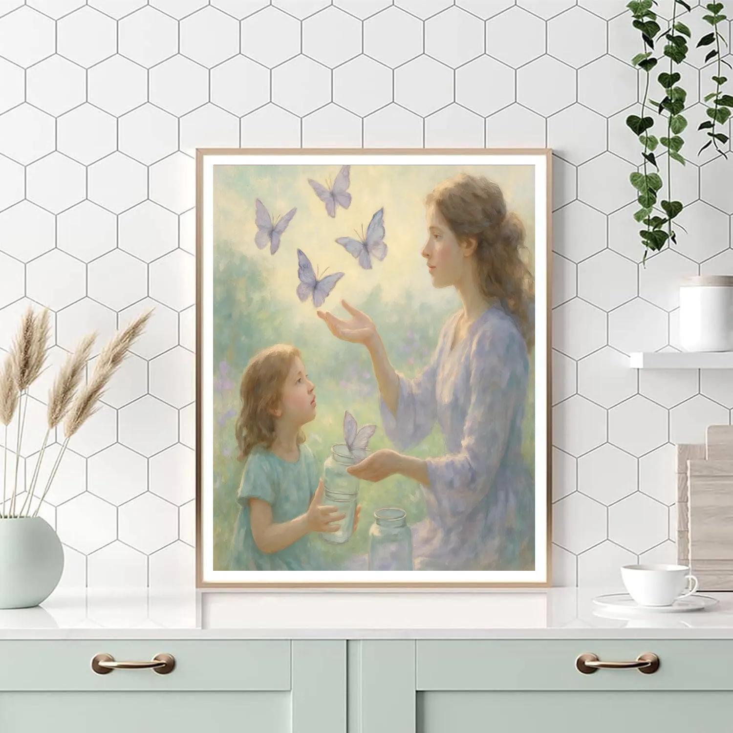 Butterfly Release Ceremony Painting by numbers kit