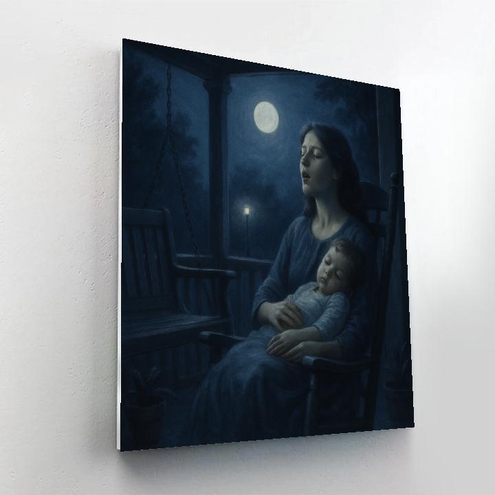 Late Night Lullaby Porch paint by color