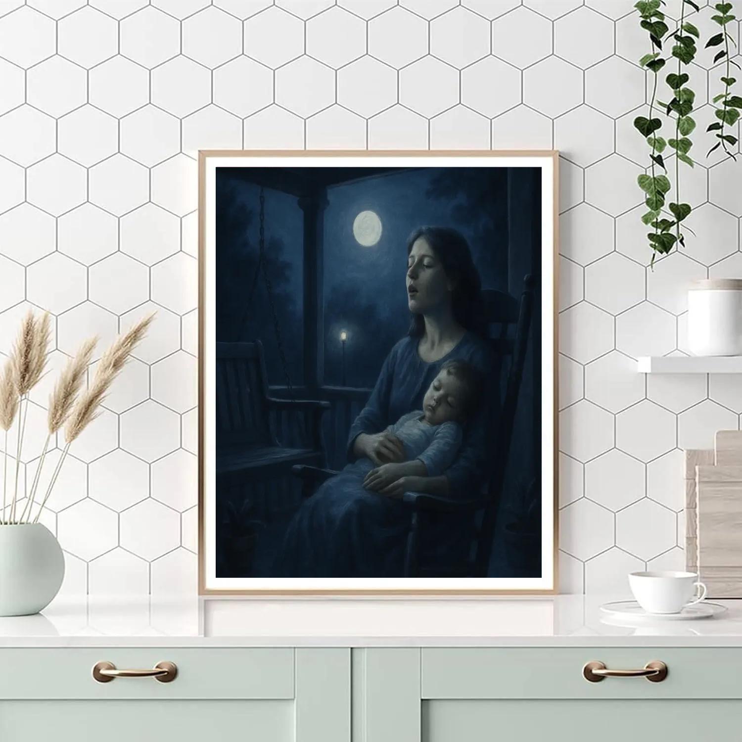 Late Night Lullaby Porch paint by color