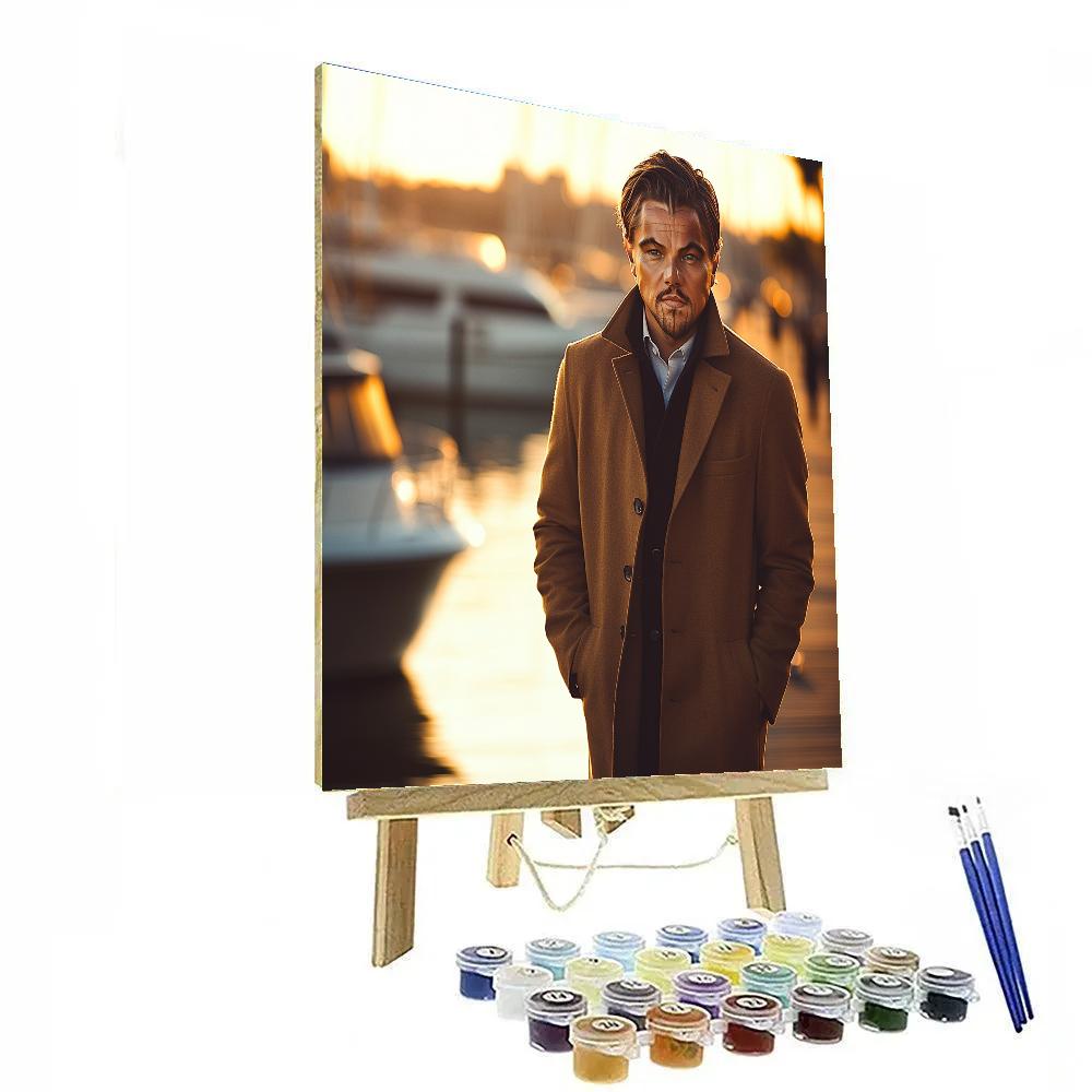 Leonardo DiCaprio: Navigator Of Tide And Ambition Paint by numbers kits