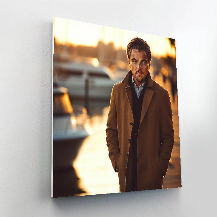 Leonardo DiCaprio: Navigator Of Tide And Ambition Paint by numbers kits