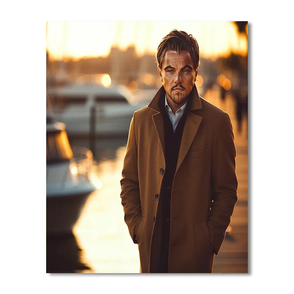 Leonardo DiCaprio: Navigator Of Tide And Ambition Paint by numbers kits