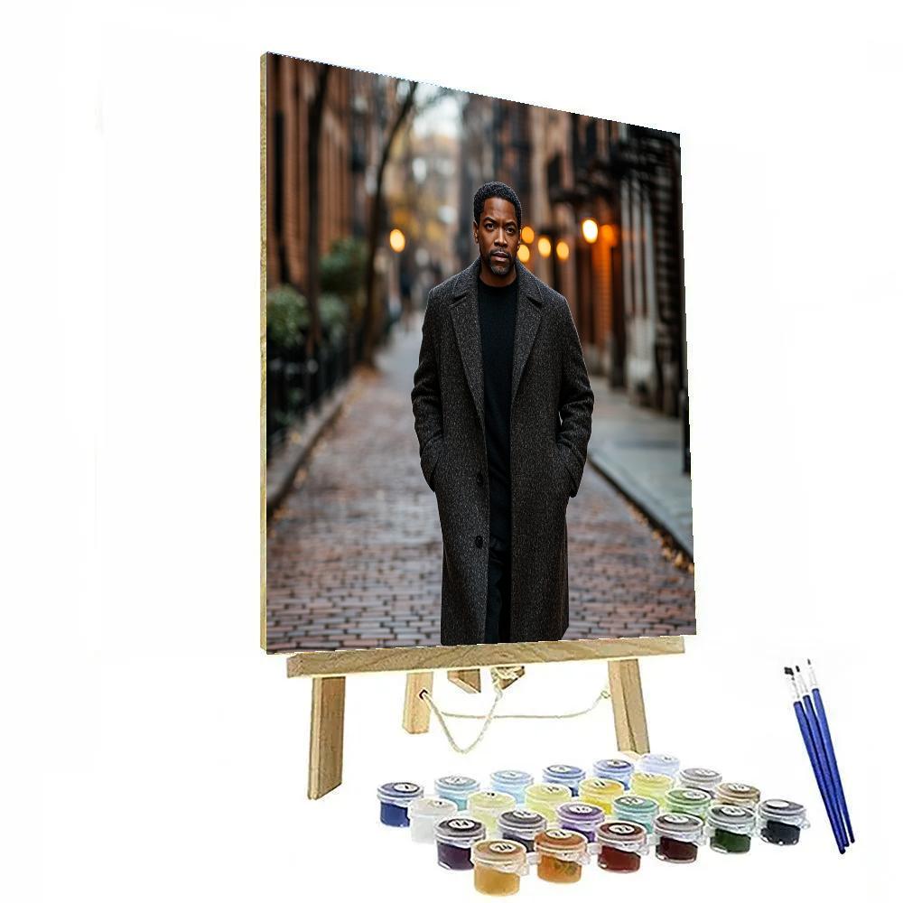 Denzel Washington: Streets Of Quiet Authority DIY paint by numbers