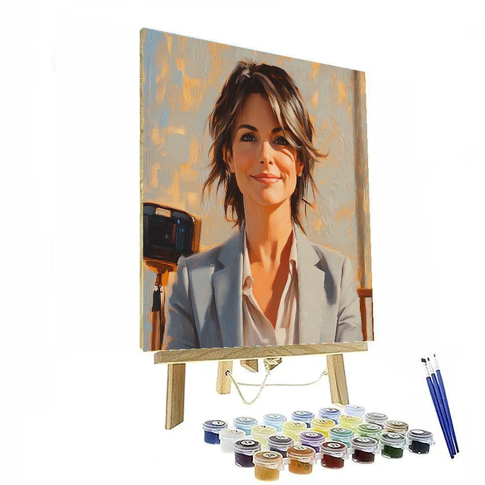 Sandra Bullock: Orbiting Wit And Warmth Numbered painting kits