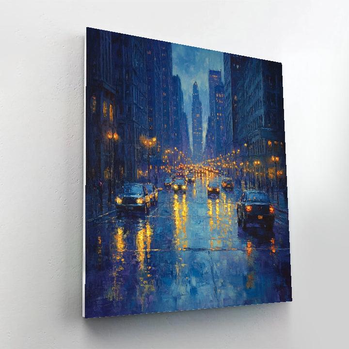 Édouard Manet Inspired City Lights Paint by numbers kits