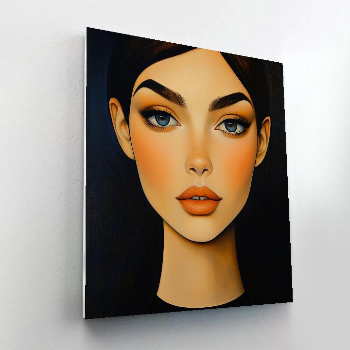 Amedeo Modigliani Inspired Portrait Of A Woman Paint by numbers kits