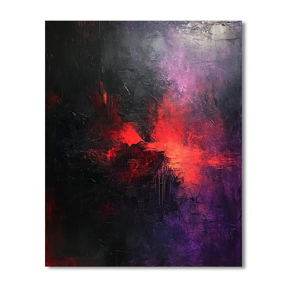 Francis Bacon Inspired Figure In Motion DIY paint by numbers