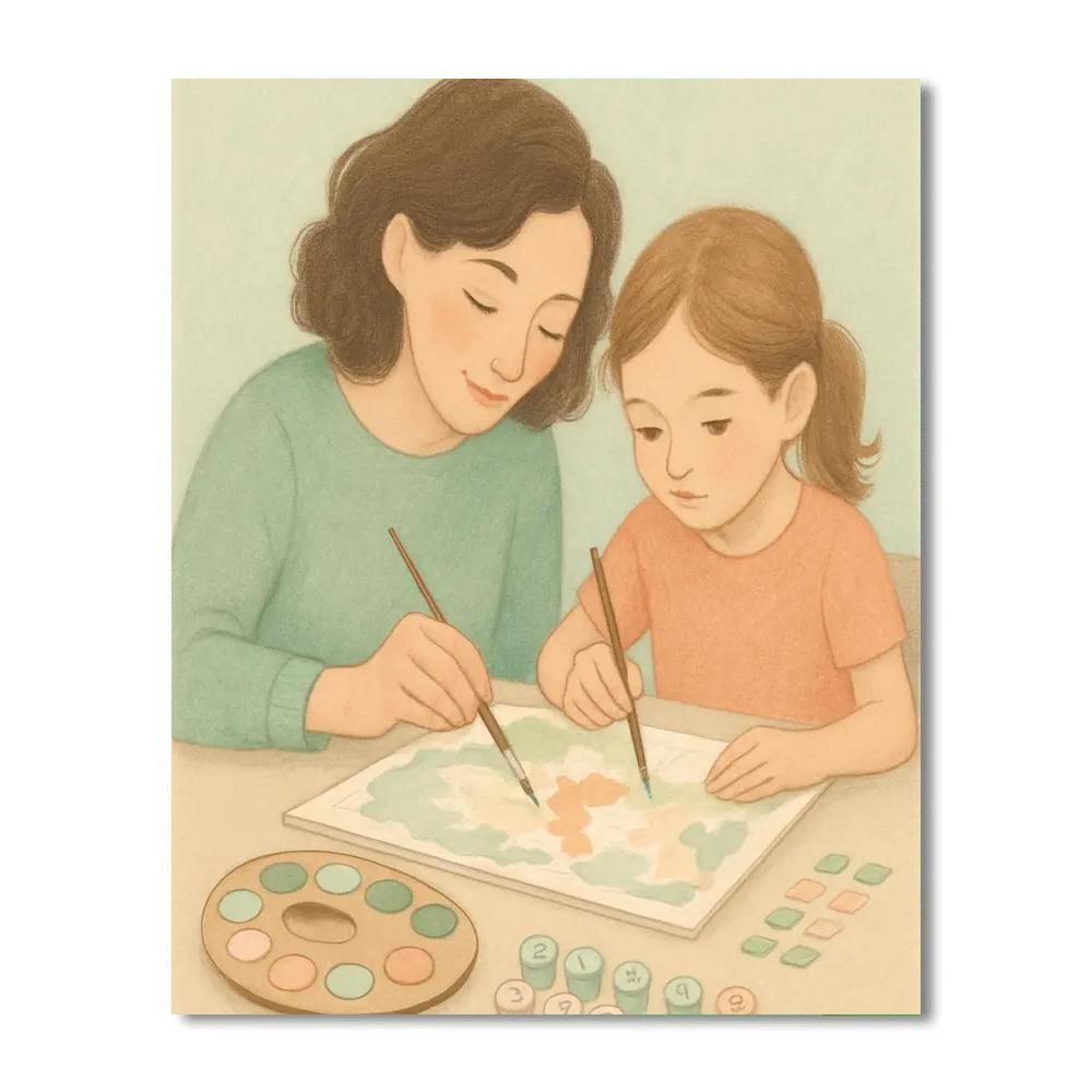 Shared Paint By Numbers paint by color